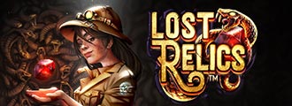 Lost Relics slot logo