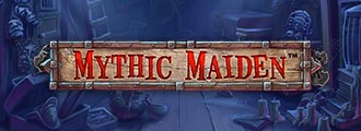 Mythic Maiden slot logo